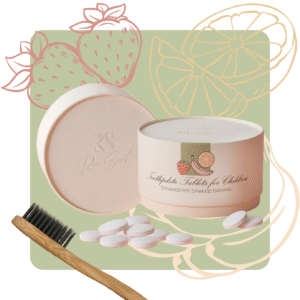 Toothpaste tablets for Children without fluoride